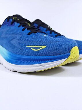 Hoka Clifton 9 Mens 9 Cushioned Lightweight Neutral Road Running Shoes Blue